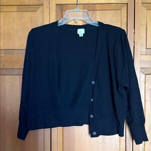 Classic Black Cardigan